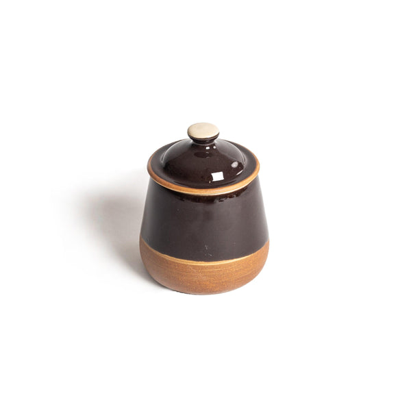 Mocha Brown Hazelnut Sugar / Honey / Jam Pot (250ml) - BESPOKE77