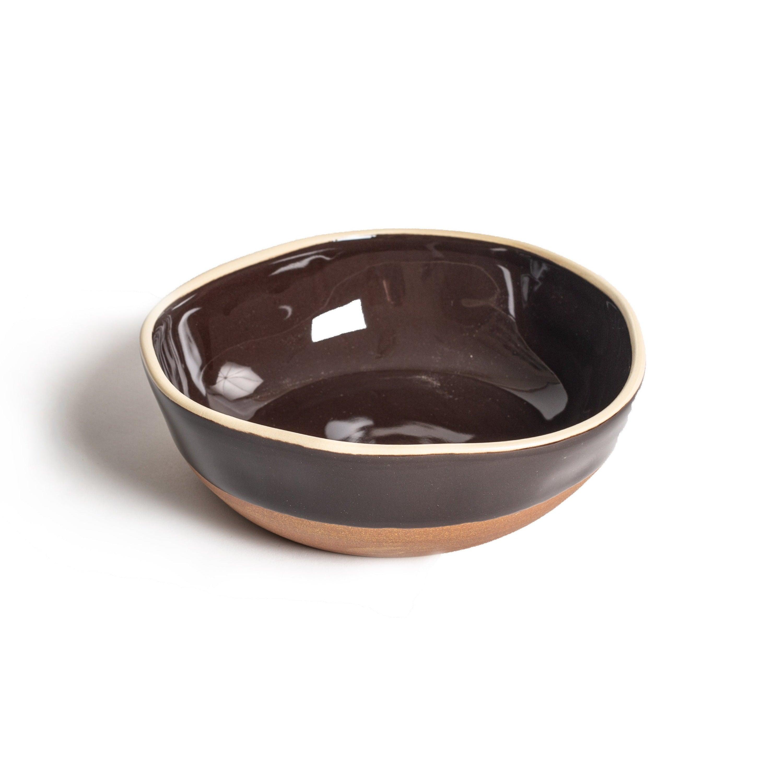 Mocha Brown Hazelnut 17cm Breakfast Bowl - BESPOKE77