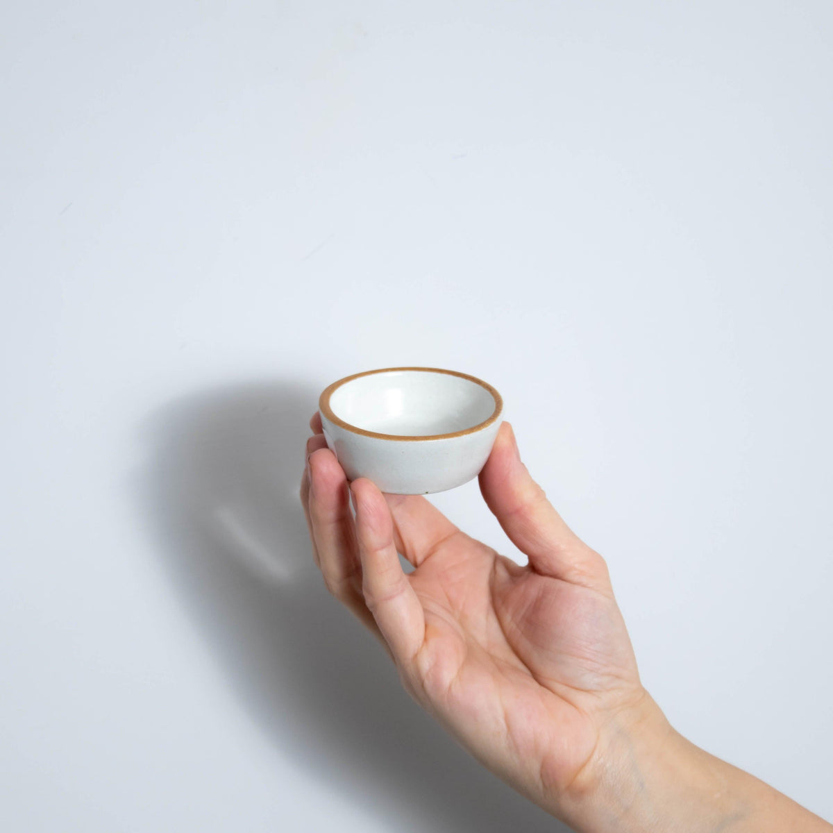 Matte White With Rye Edge Stoneware Ramekin 7cm Dia - Volume 50ml