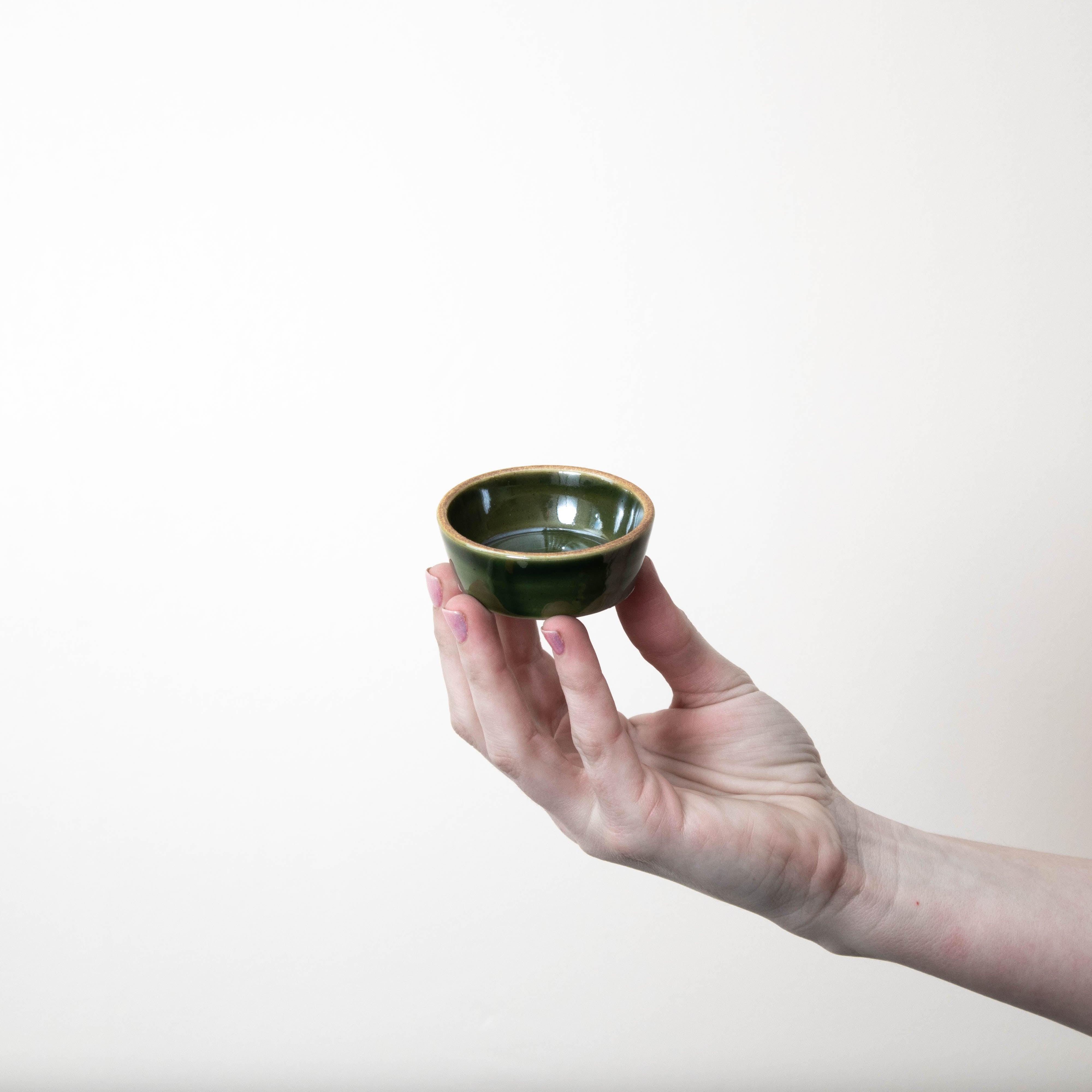 Forest Green Rye Edge 7cm Ramekin - BESPOKE77