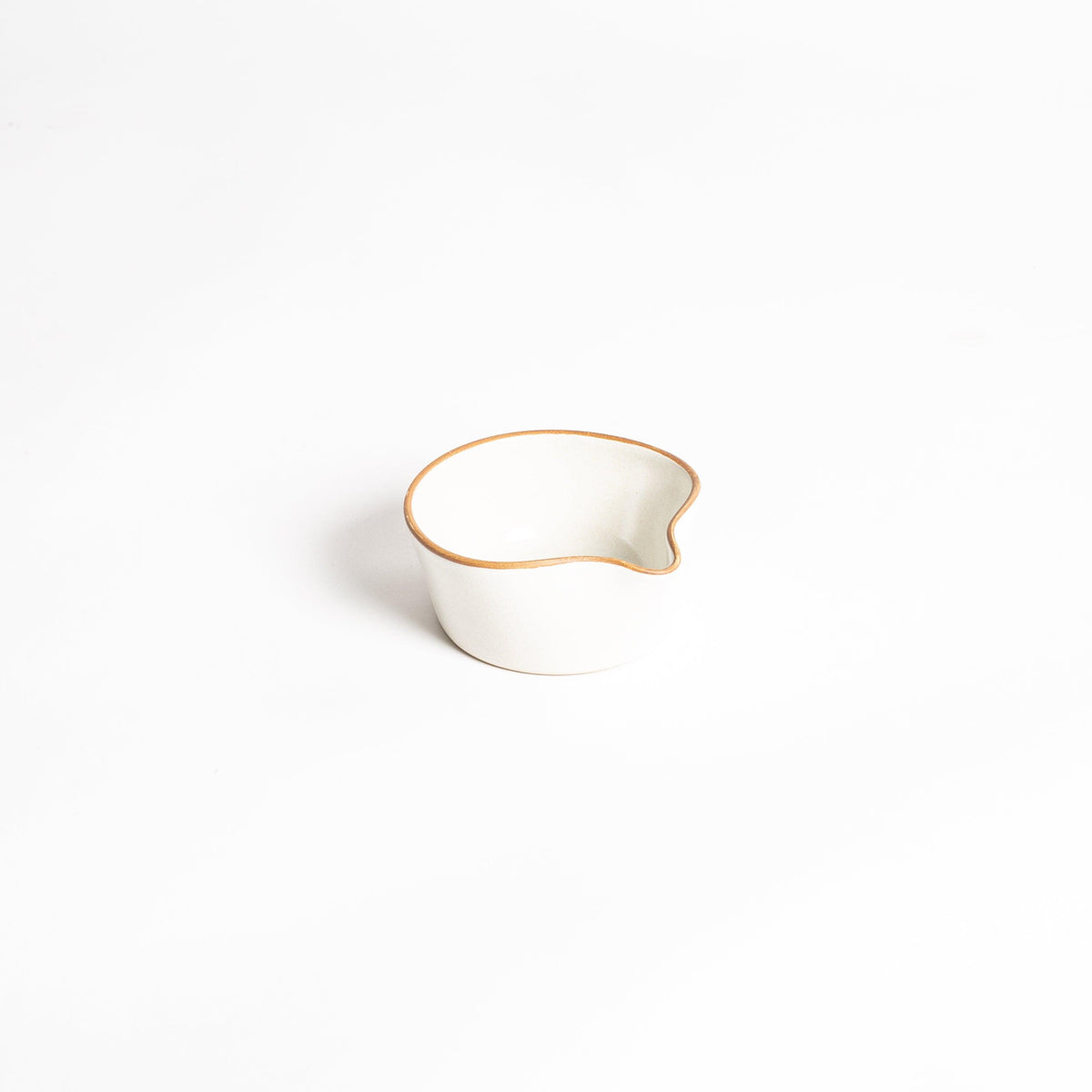 Matte White With Rye Edge Pouring Bowl - BESPOKE77