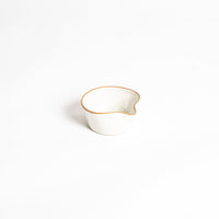 Matte White With Rye Edge Pouring Bowl - BESPOKE77