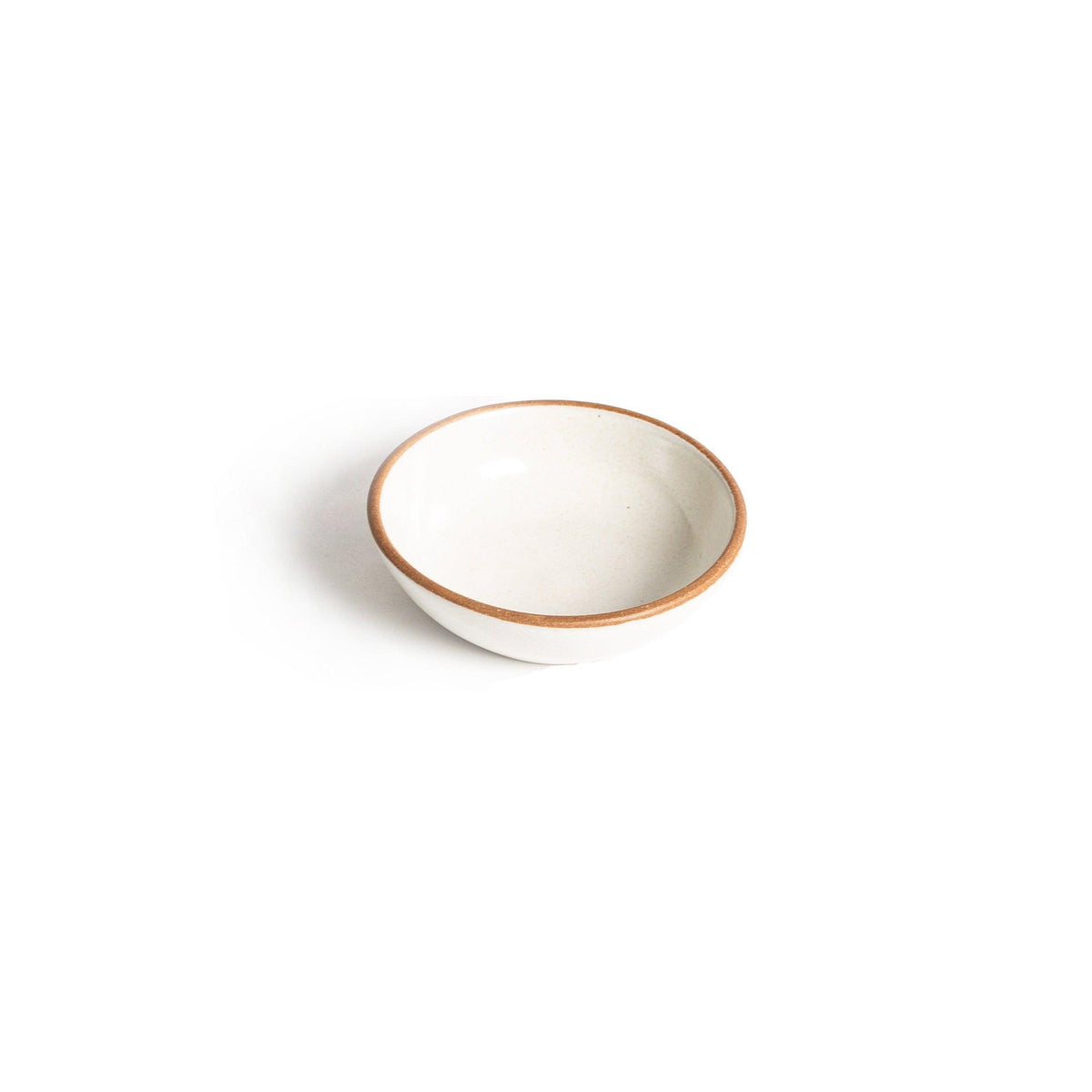 Matte White With Rye Edge Dip Dish (50ml) - BESPOKE77