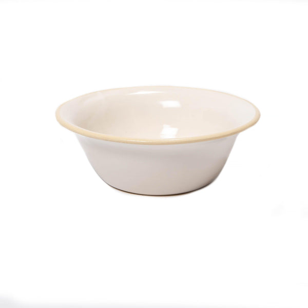 Tavs White With Barley Edge 16.5cm Dessert Bowl - BESPOKE77