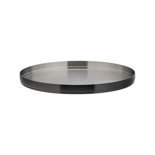 Brushed Black Round Plate 9" (23cm) - BESPOKE77