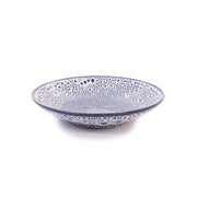 Speckled Sapphire Blue Stoneware 19cm Shallow Side Bowl - BESPOKE77