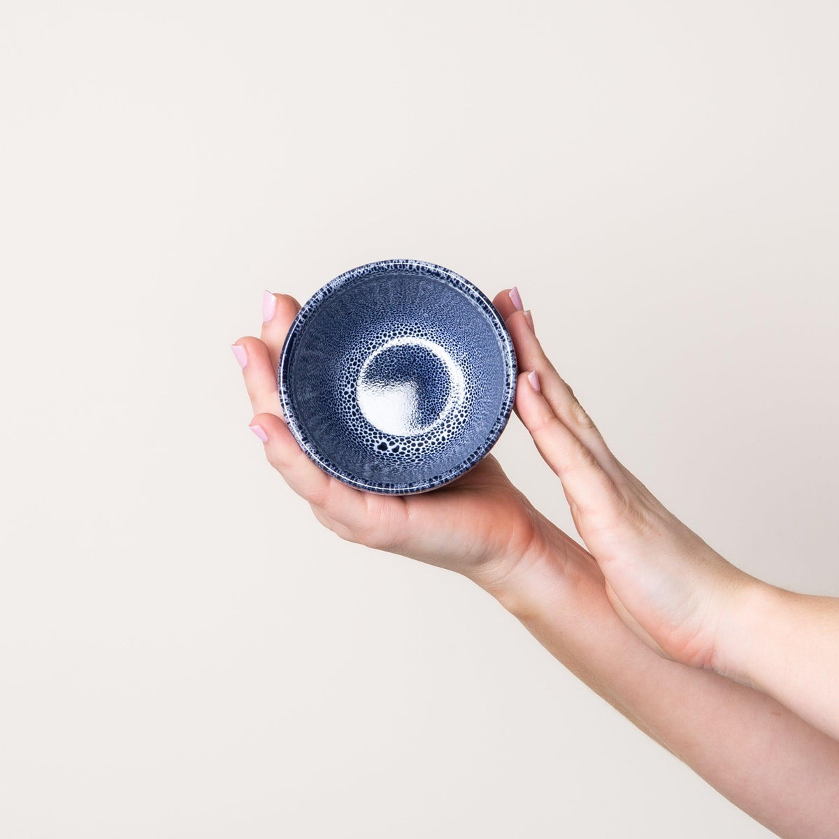 Speckled Sapphire Blue Stoneware 9.5cm Chip Bowl - BESPOKE77