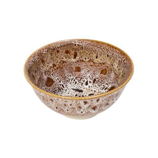 Cinnamon Speckled Side Bowl 13cm Dia x 6.5cm H - BESPOKE77