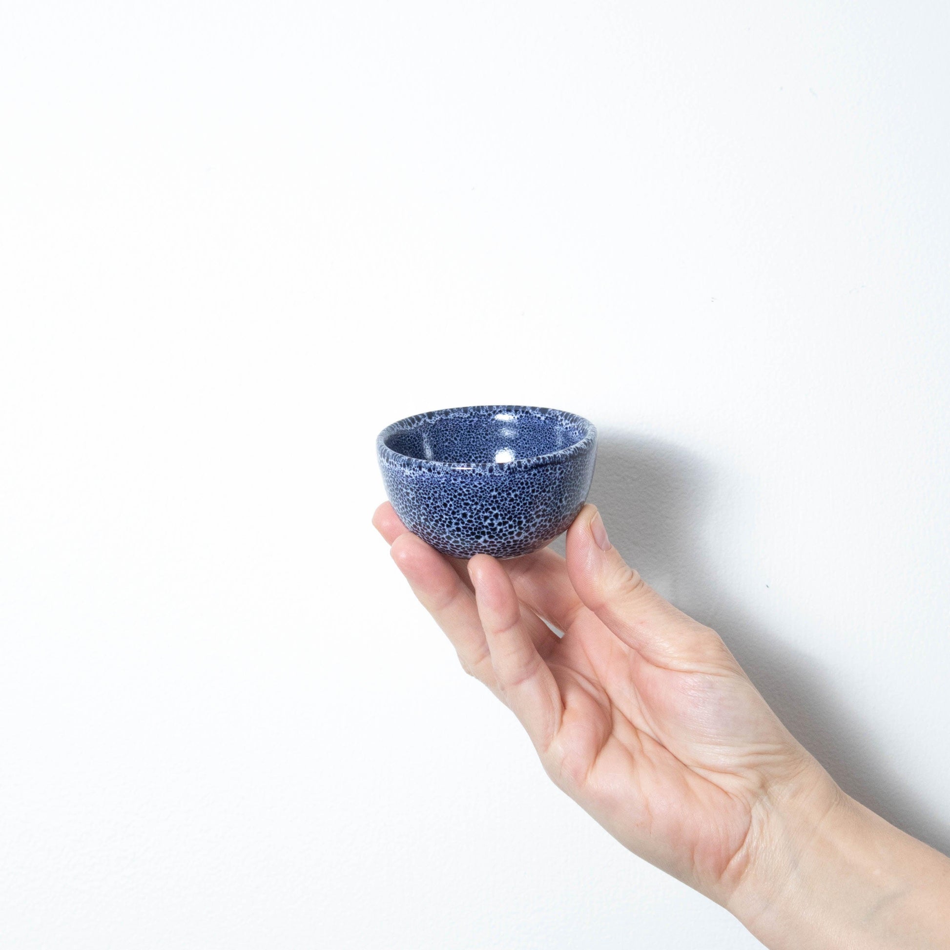 Speckled Sapphire Blue Stoneware Small 7cm Ramekin (50ml) - BESPOKE77