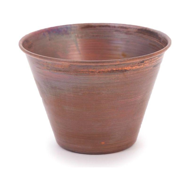 Round Antique Finished Copper Small Sauce Pot - BESPOKE77