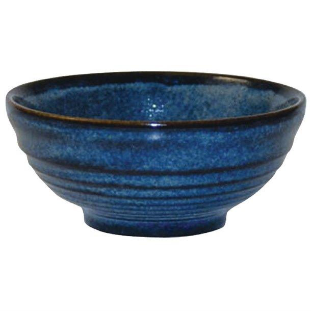 Churchill bit on the side blue ripple snack bowls 120mm - BESPOKE77