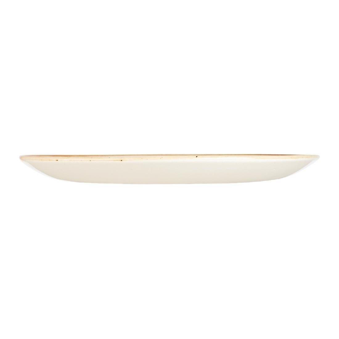 Churchill stonecast round coupe plate spiced orange 165mm - BESPOKE77