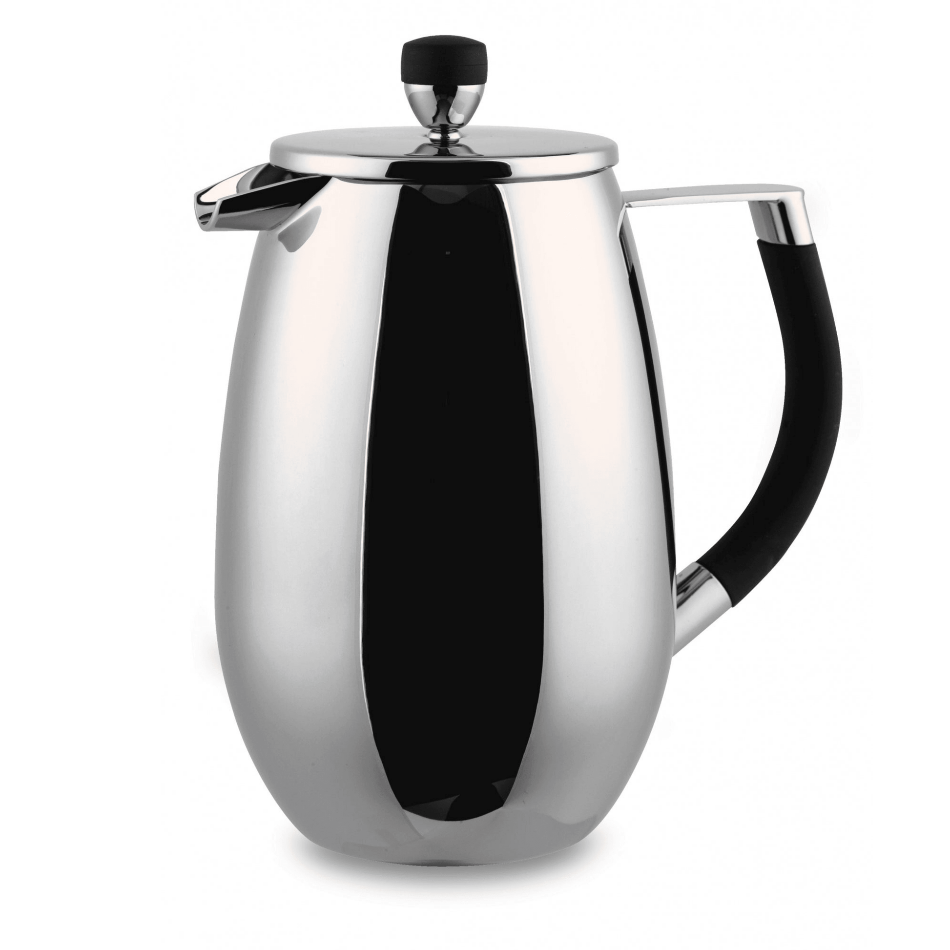 8 Cup Double Wall Deluxe Stainless Steel French Press Cafetiere - BESPOKE77