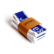 Jamie's Italian 4 Napkin Set - Blue & White - BESPOKE77