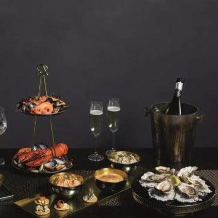 Mercury Fire Glass Sparkling Wine Bucket - BESPOKE77