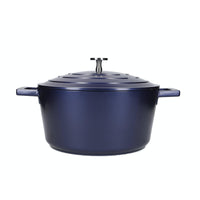 Metallic Blue Cast Aluminum Casserole Dish 4 Litre - BESPOKE77