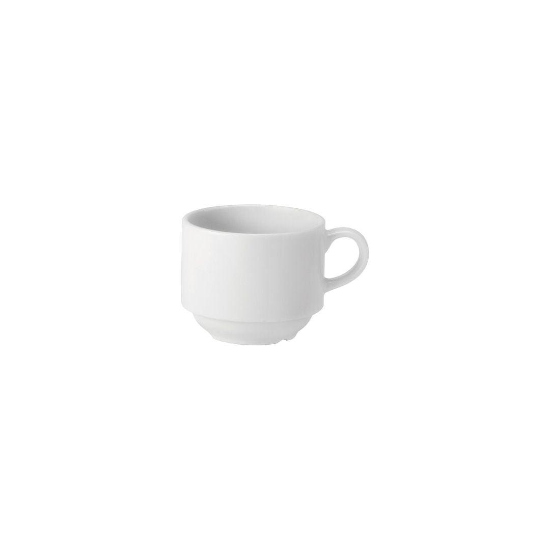 Pure White Porcelain Stacking Cup 7oz (20cl) - BESPOKE77