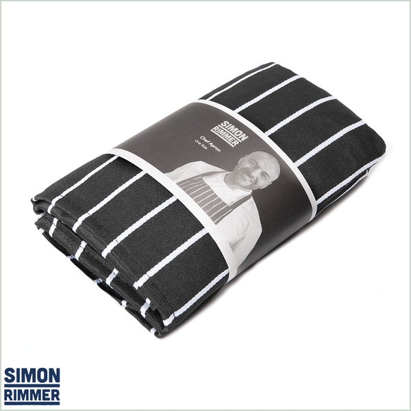 'Simon Rimmer' Striped Chef Apron - BESPOKE77