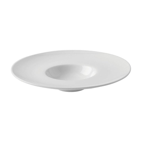 Titan Porcelain Options Wide Rimmed White Bowl 11.25" (28.5cm) - BESPOKE77