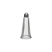 Tall Eifel Glass Salt & Pepper Pots With Stainless Steel Top - BESPOKE77