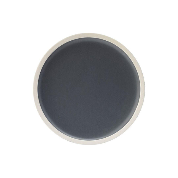 Forma Charcoal Coloured Porcelain Plates - BESPOKE77