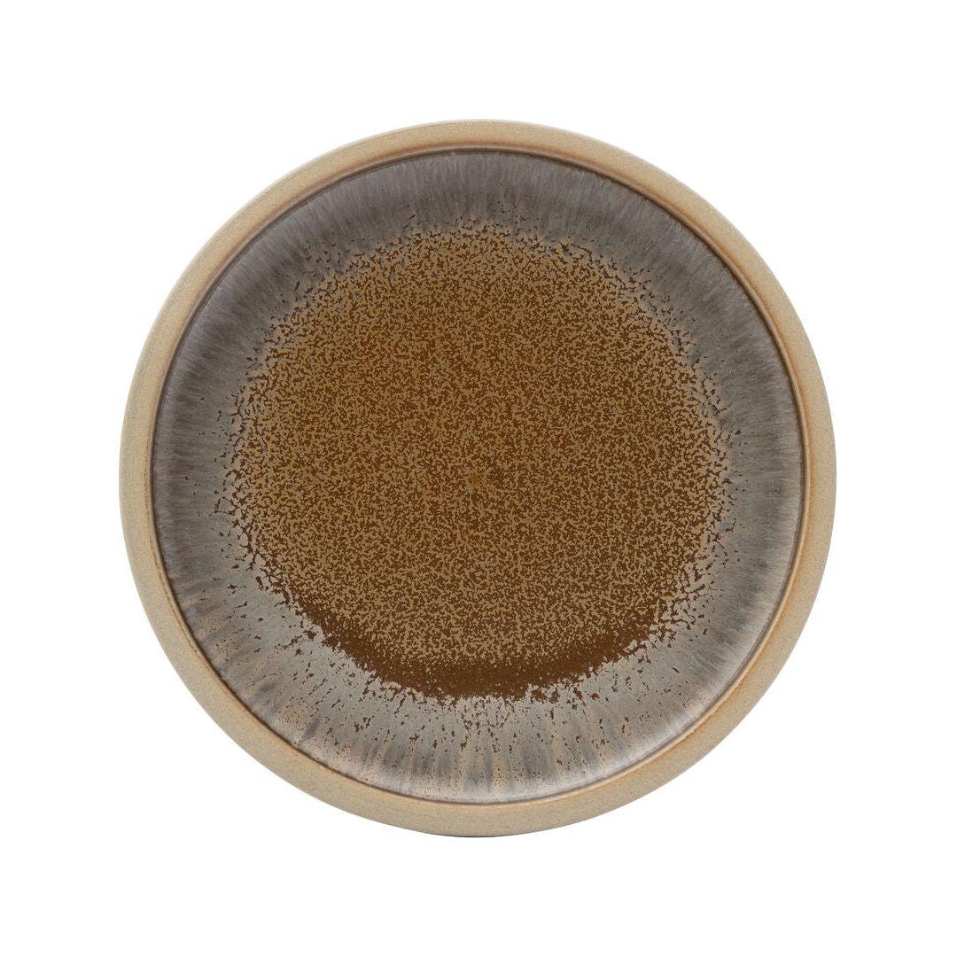 Enigma Brown Reactive Glaze Porcelain Tableware - BESPOKE77