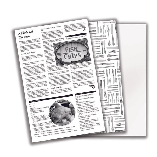 Cutlery Design Greaseproof Paper - BESPOKE77