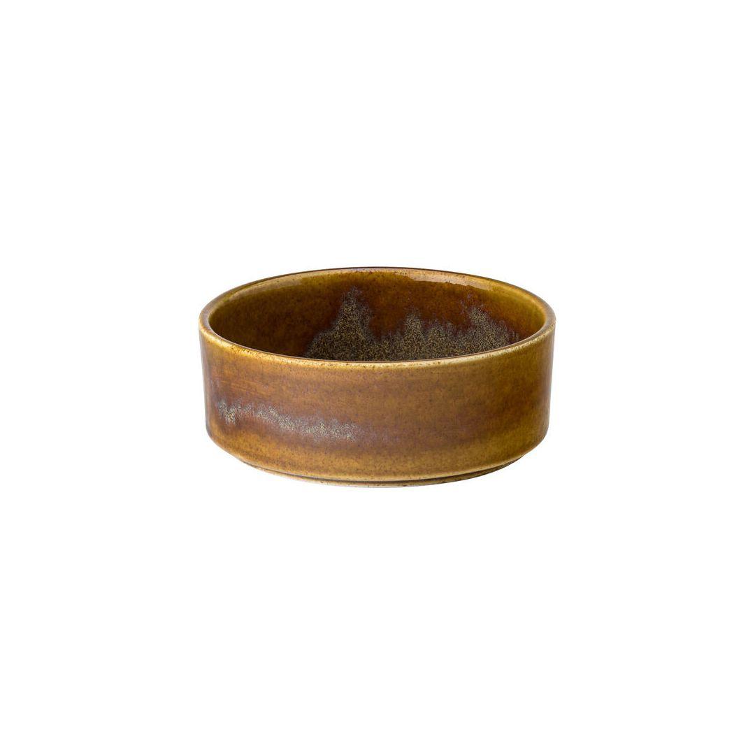 Murra Toffee Porcelain Walled Bowl 4.5" (12cm) - BESPOKE77