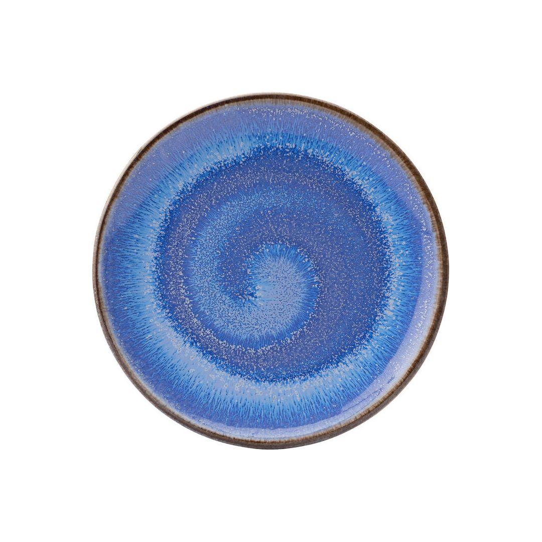 Murra Pacific Blue Porcelain Coupe Dishes - BESPOKE77