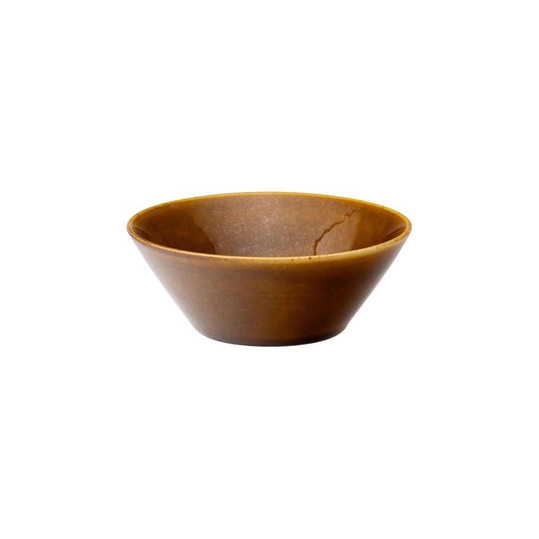 Murra Toffee Porcelain Stacking Conical Bowls - BESPOKE77