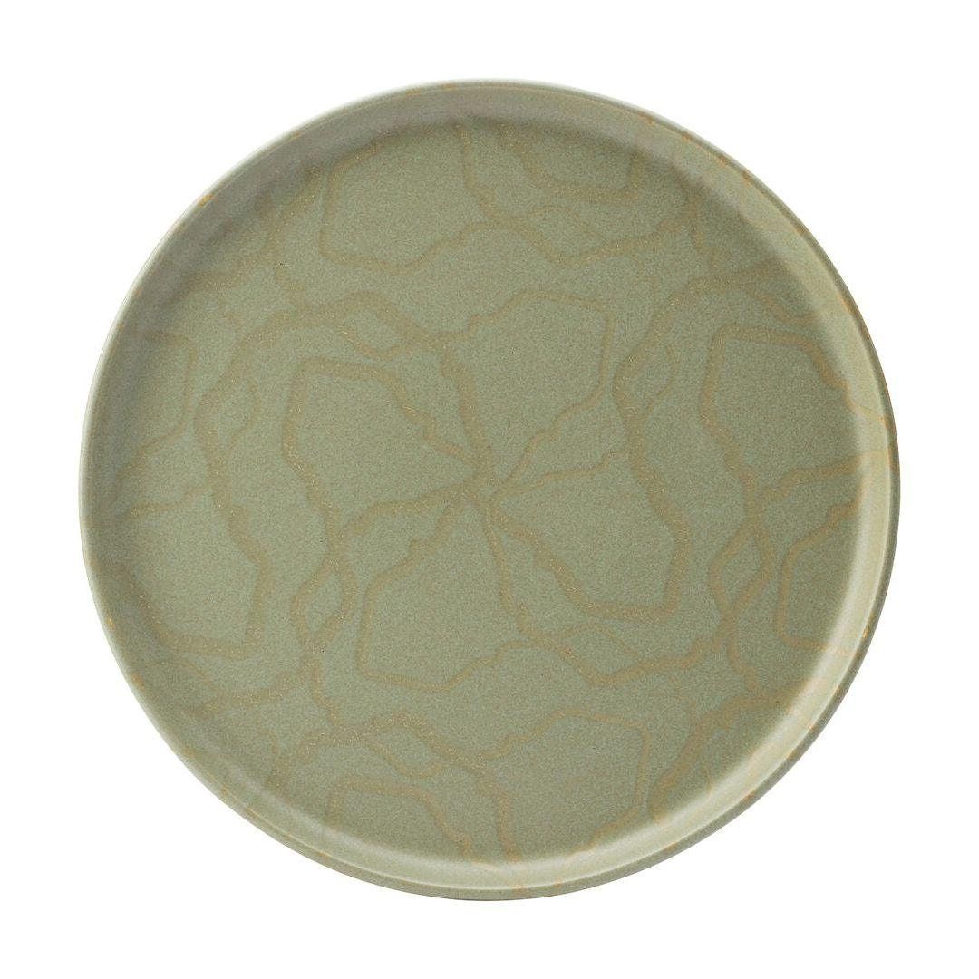 Maze Natural Kale Patterned Glaze Porcelain Tableware - BESPOKE77