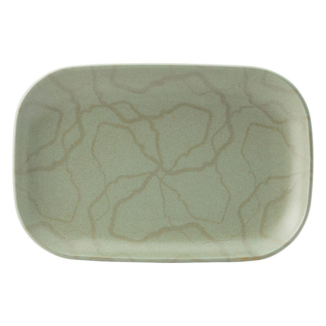 Maze Natural Kale Patterned Glaze Porcelain Tableware - BESPOKE77