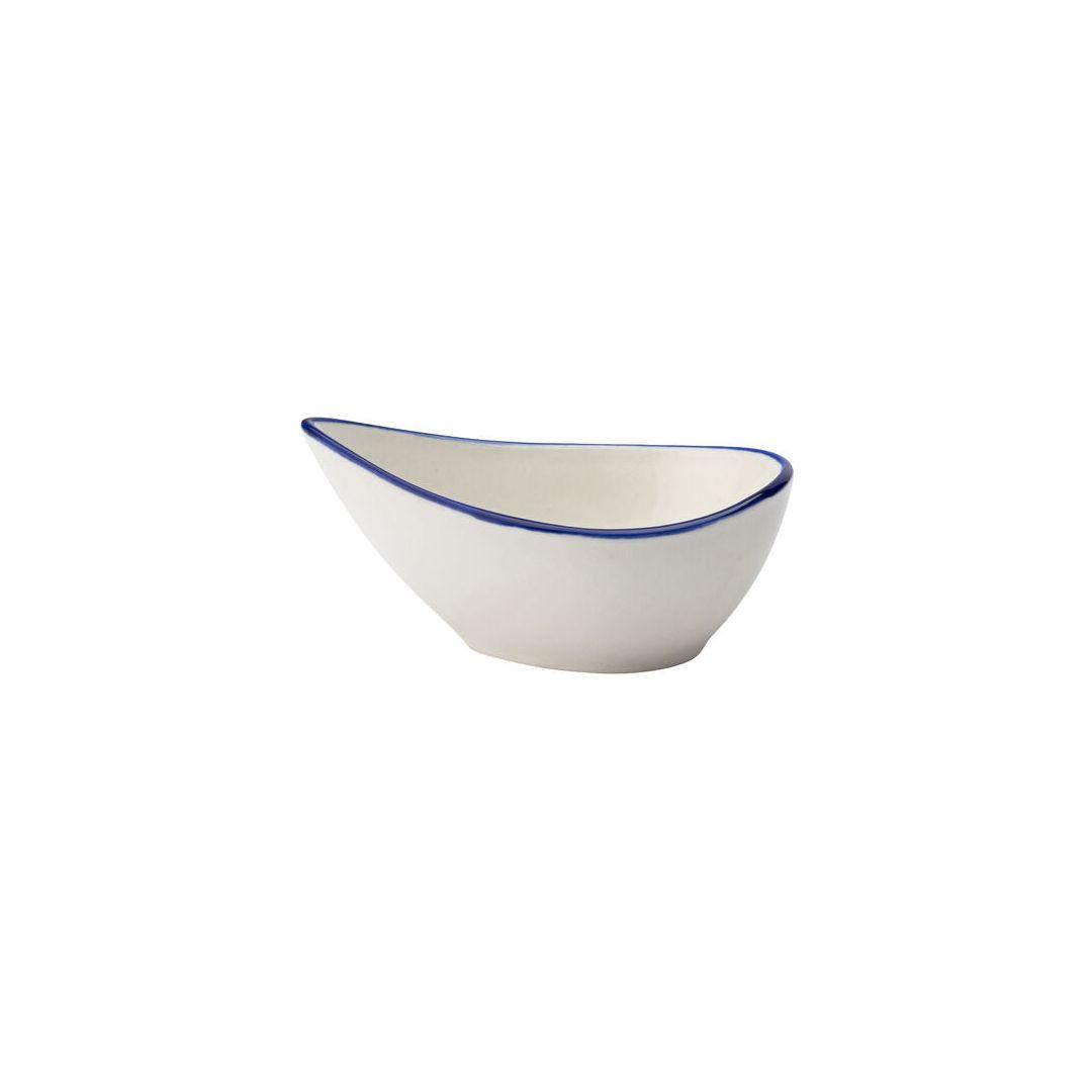 Homestead Royal Blue Rimmed Porcelain Tableware - BESPOKE77
