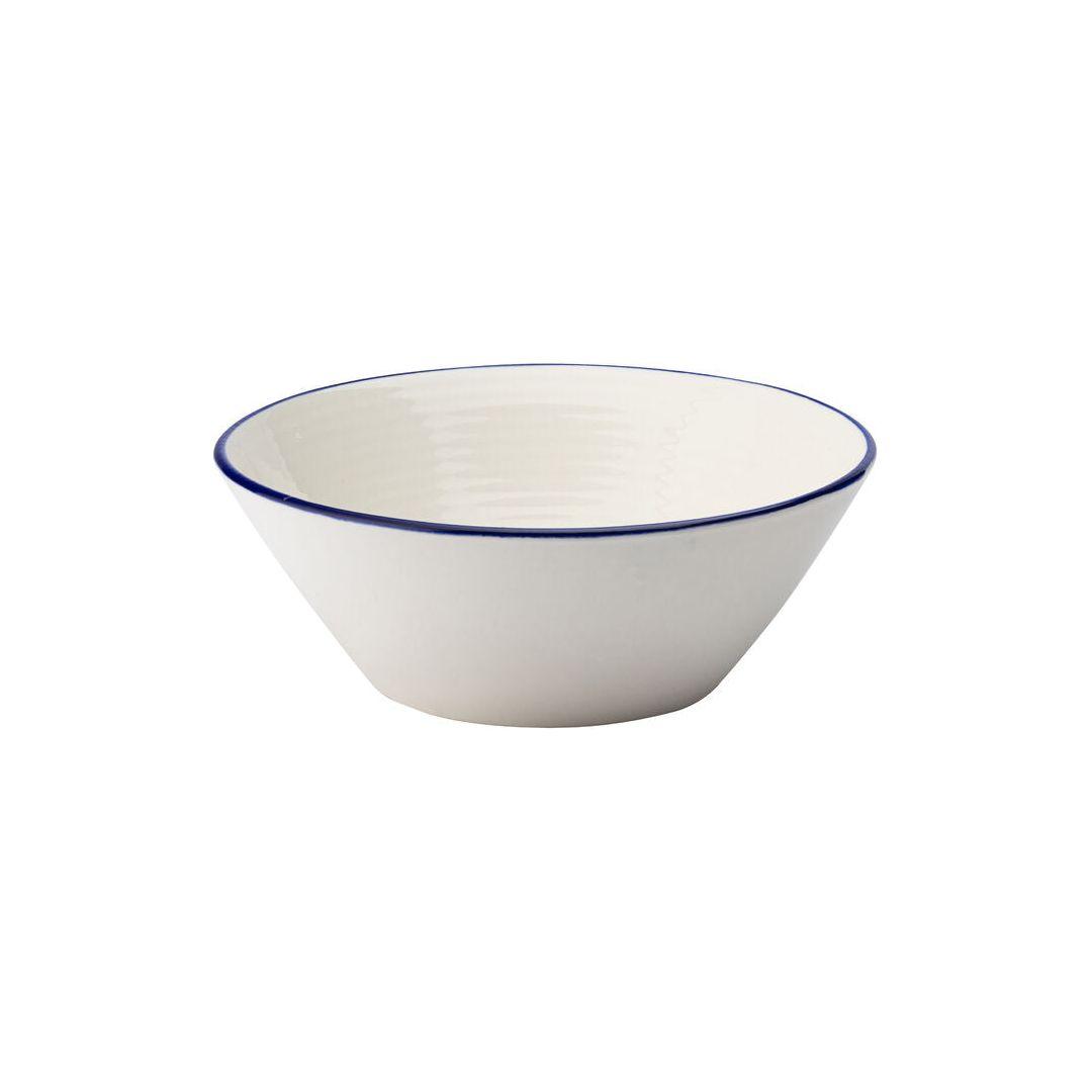 Homestead Royal Blue Rimmed Porcelain Tableware - BESPOKE77