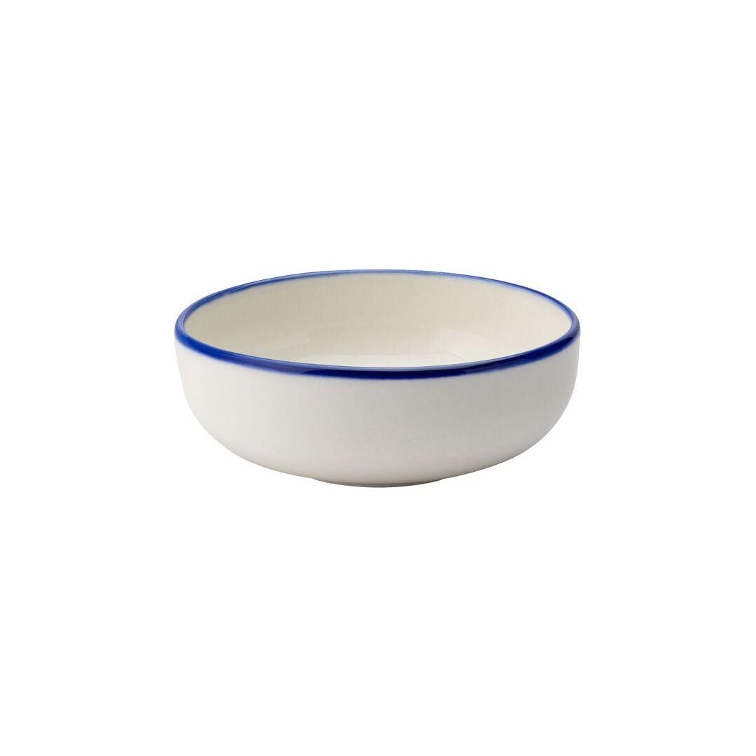 Homestead Royal Blue Rimmed Porcelain Tableware - BESPOKE77