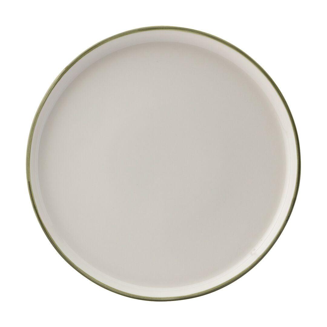 Homestead Olive Rimmed Porcelain Tableware - BESPOKE77