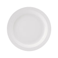 Pure White Porcelain Narrow Rim Plates - BESPOKE77