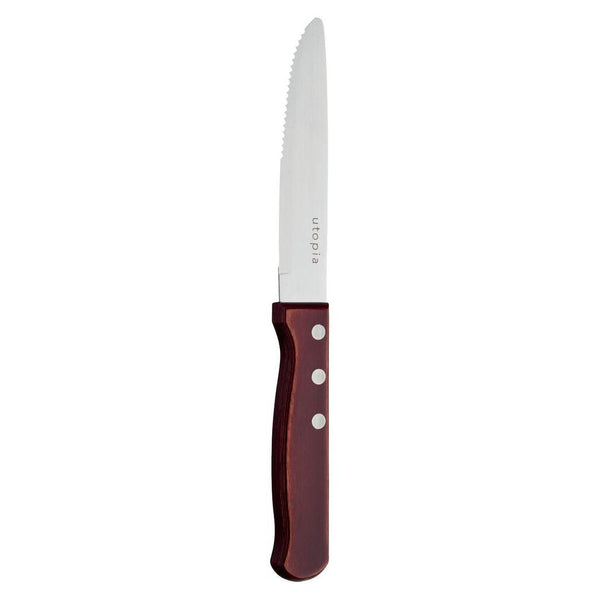 Jumbo Polywood 3 Stud Steak Knife - BESPOKE77