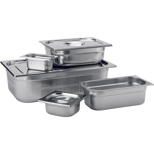 Stainless Steel Gastronorms & Lids 1/6 - BESPOKE77