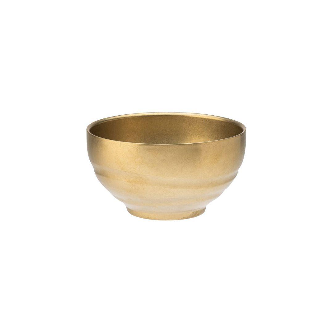 Gold Effect Stainless Steel Artemis Double Walled Bowls - BESPOKE77