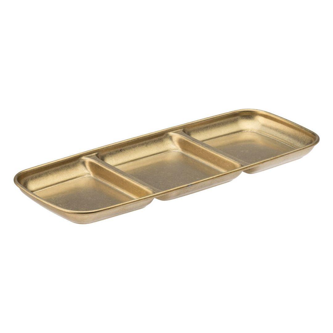 Gold Effect Stainless Steel Artemis Dip Trays - BESPOKE77