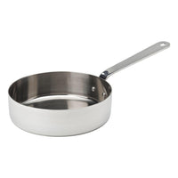 Stainless Steel Presentation Frying Pan 4.75" (12cm) 12.75oz (36cl) - BESPOKE77