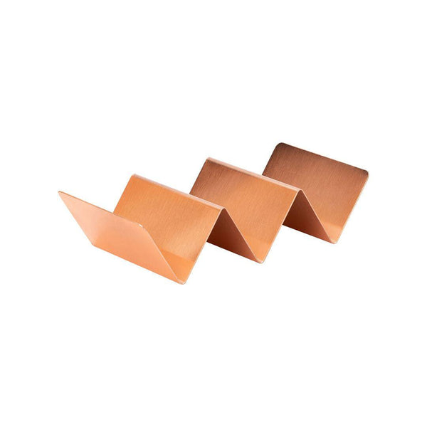 Copper Triple Street Food Stand 21cm x 10cm - BESPOKE77