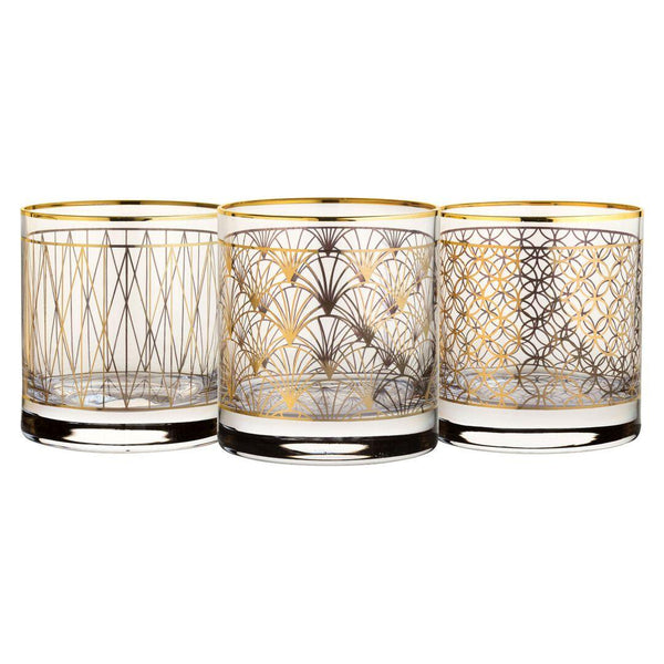 Coco Gold Tumblers Mixed 3 Designs 11.5oz - BESPOKE77