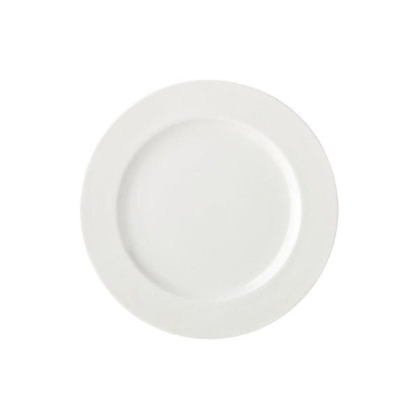 Anton Black Fine China White Plates - BESPOKE77