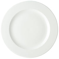 Anton Black Fine China White Plates - BESPOKE77