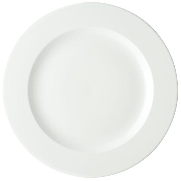 Anton Black Fine China White Plates - BESPOKE77