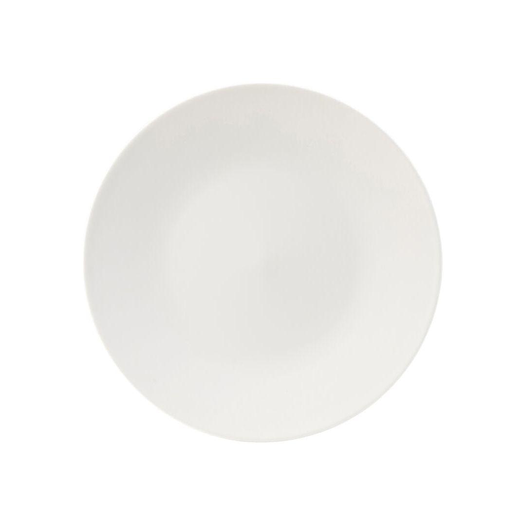 Anton Black Fine China White Plates - BESPOKE77